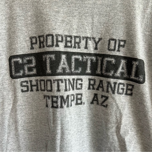 Cool Men’s Hanes T-shirt with logo on the front and plain back - Picture 5 of 10